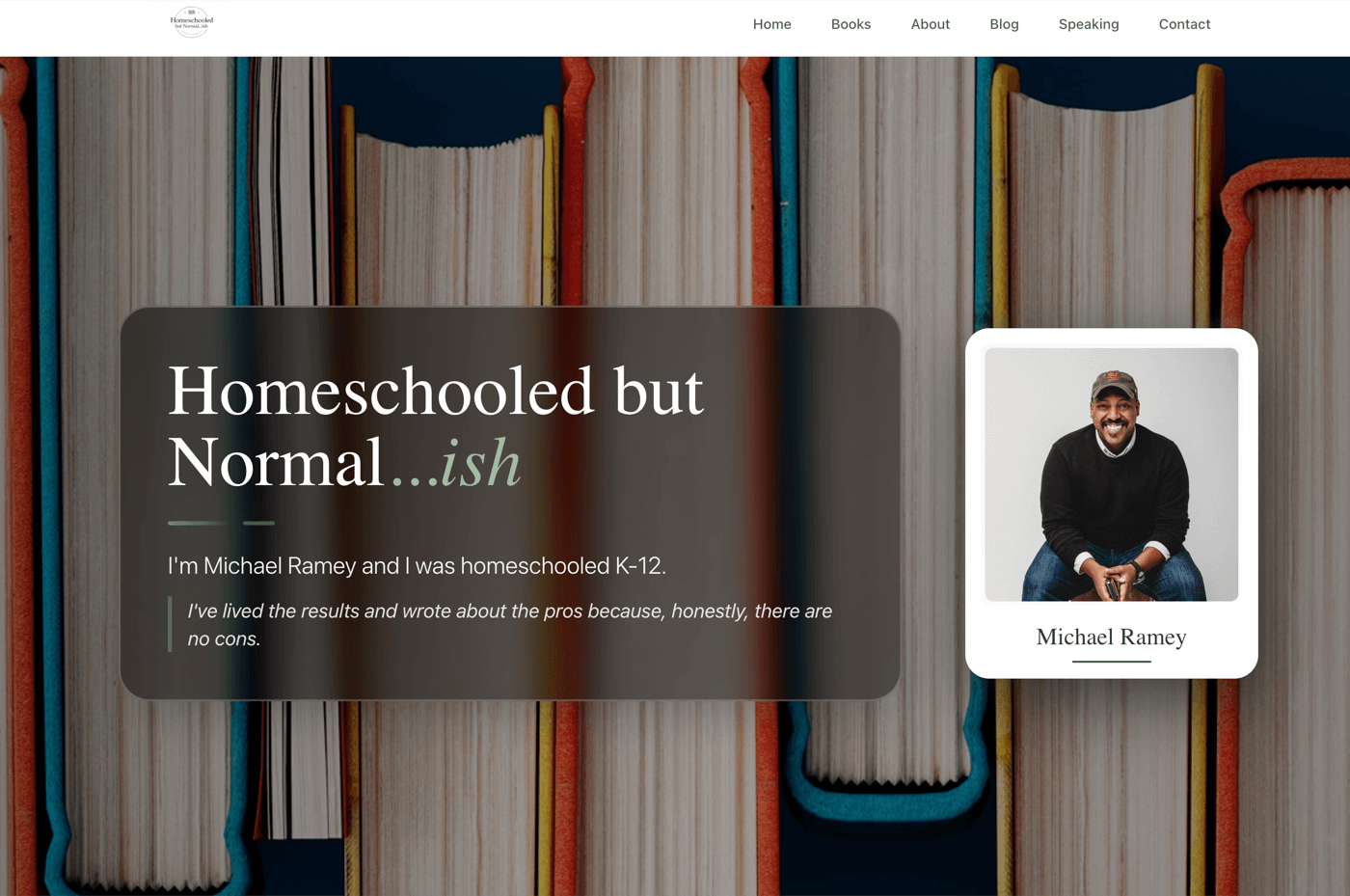 Screenshot of Homeschooled but Normalish - Educational resources & community